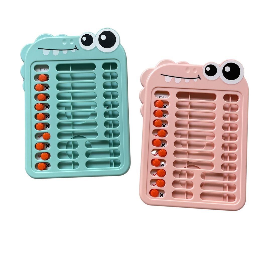 Daily Schedule Self-discipline Plan Organizer Stand for Kids (daily routine or chores to develop good habit) (box with slight tear and dents)