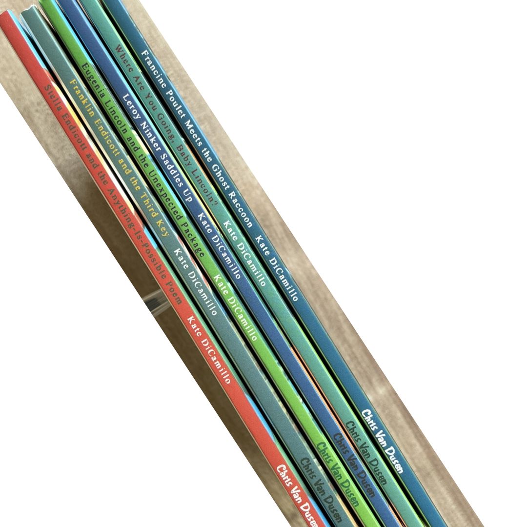 Tales from Deckawoo Drive (6 books) brand new softcover, NO box, with slight dents and tears on the book cover