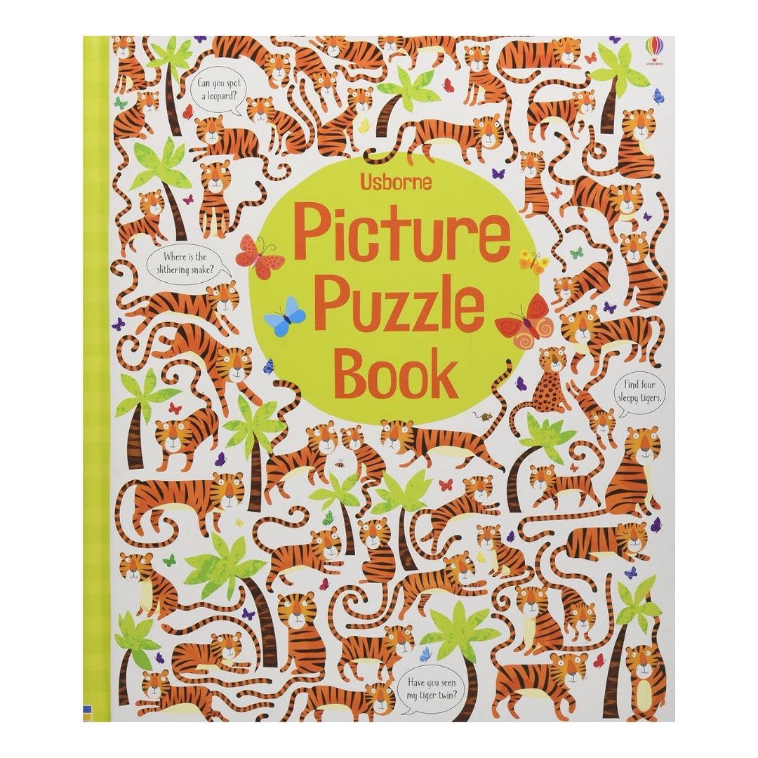 Usborne Picture Puzzle Book (SINGLES, brand new Hardcover) Animals / Farm / Under the Sea - with SLIGHT DENTS on book cover