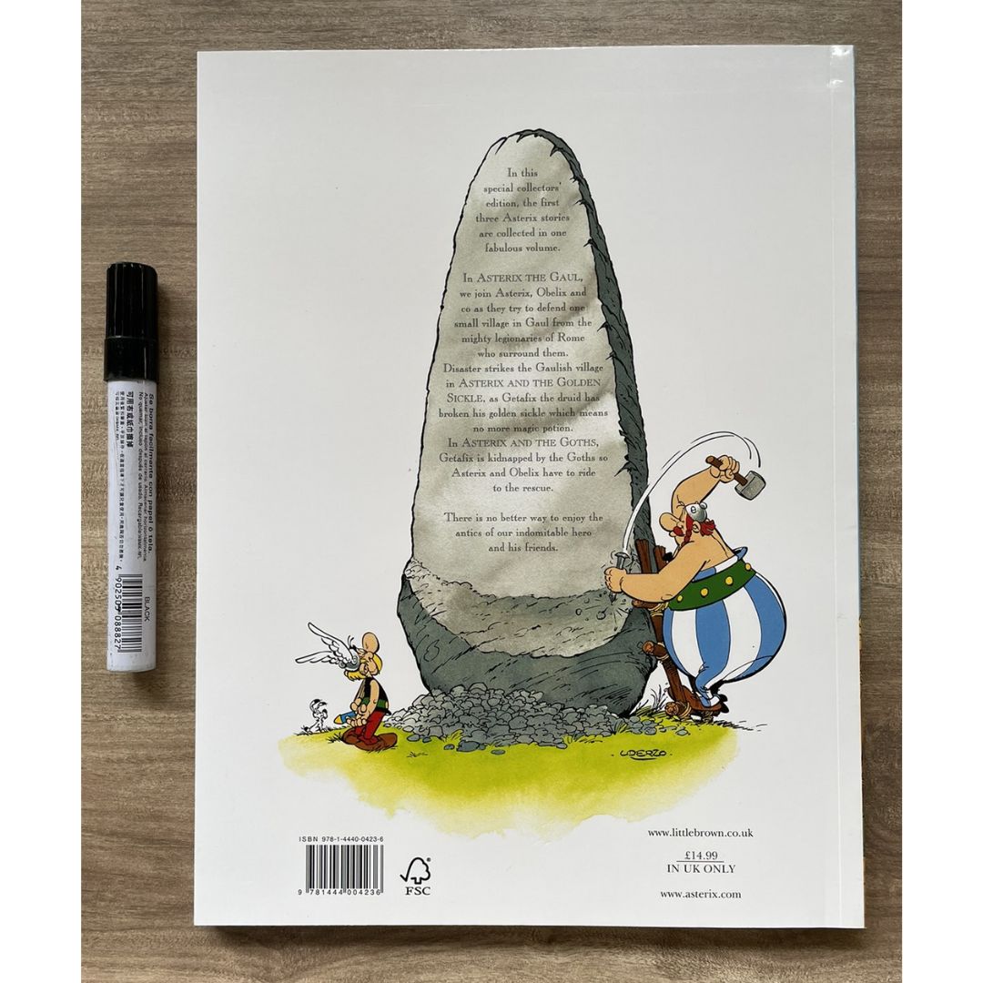 Asterix Omnibus (SINGLES) (3 stories, graphic comics, softcover)