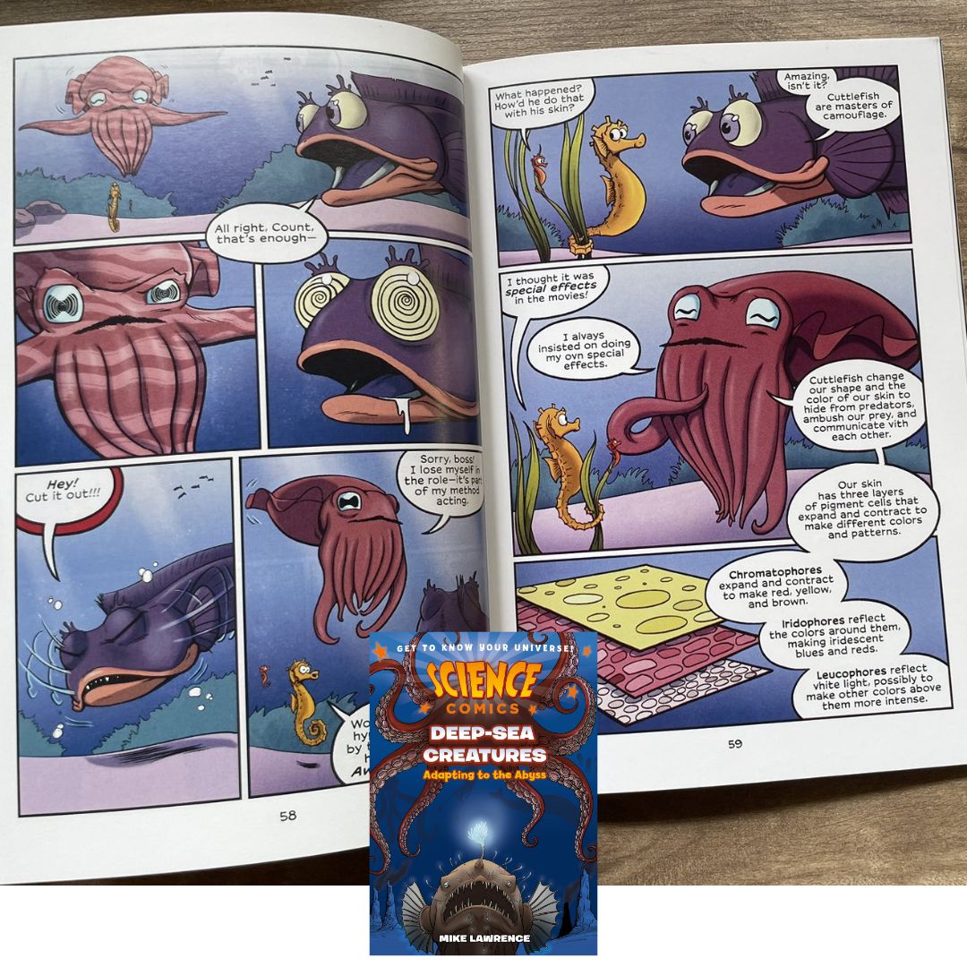 Science Comics (SINGLES, brand new softcover, w/ SLIGHT FOLDS) Computers / Deep Sea Creatures / Human Spaceflight