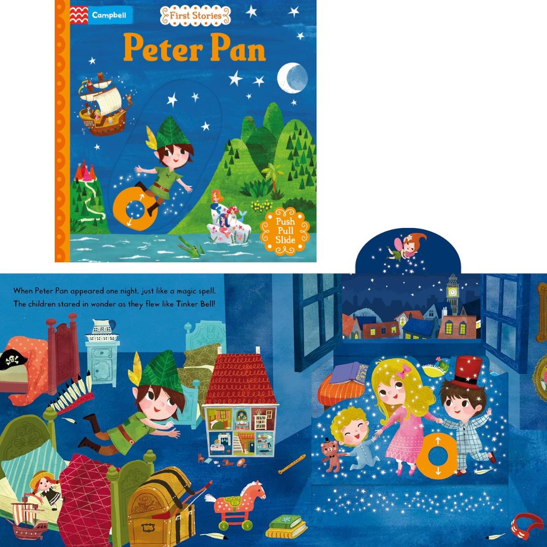 CAMPBELL First Stories Board book Fairy Tales (singles) INTERACTIVE BOARD BOOKS (Little Red Riding Hood, Rapunzel, Three Little Pigs, etc)