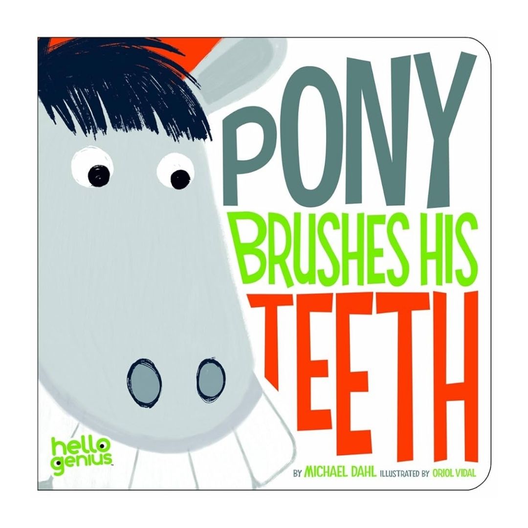 Hello Genius BOARD BOOKS (SINGLES) Little Dinos Don't Push / Just Breathe Bear / Little Lion Shares etc (book covers with SLIGHT DENTS)