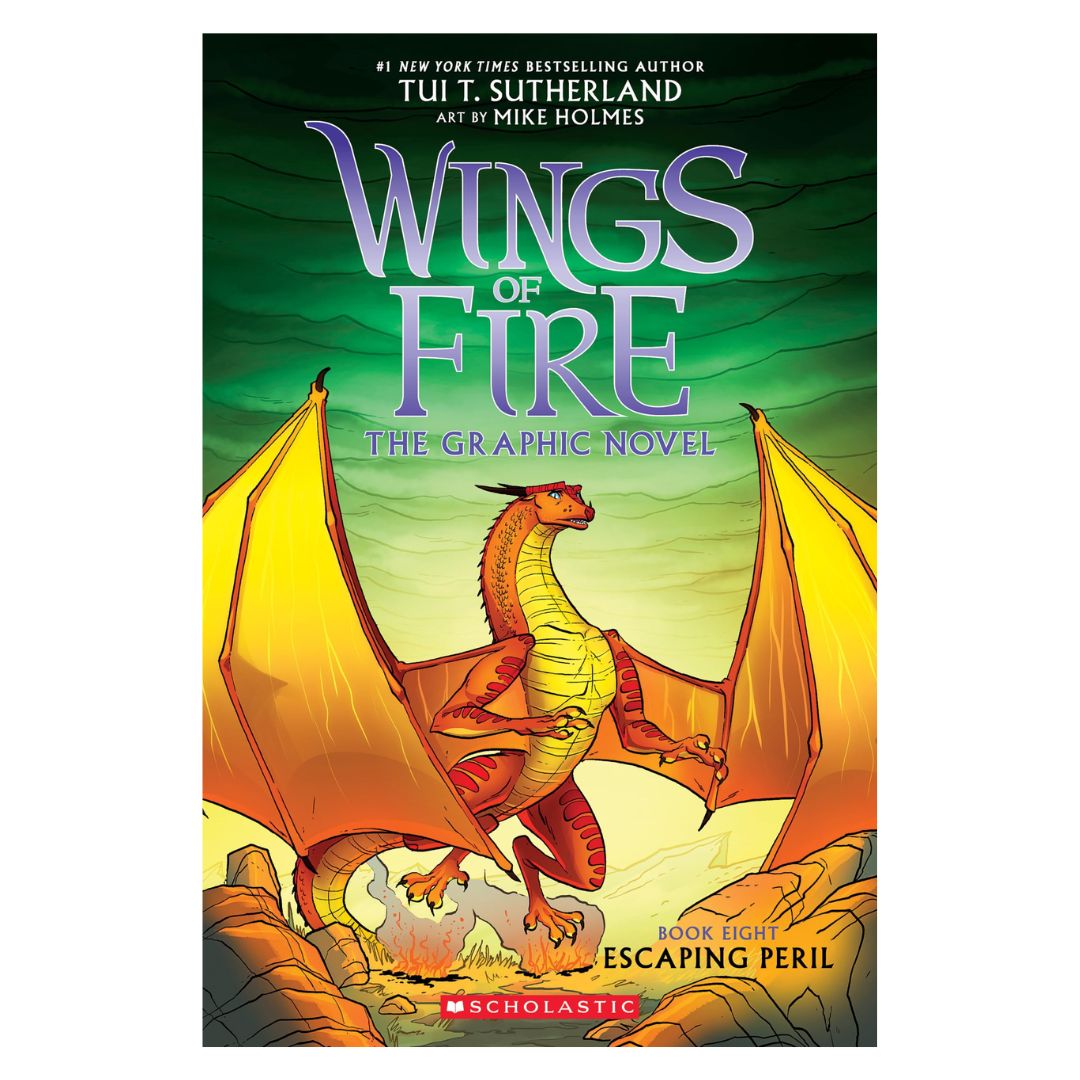 Wings of Fire Graphic Novels (SINGLES, brand new softcover, with SLIGHT FOLDS on book cover)