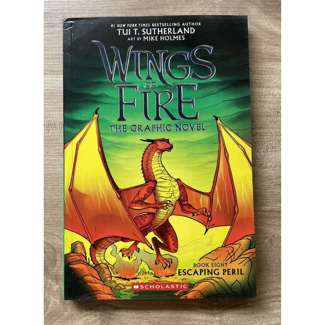 Wings of Fire Graphic Novels (SINGLES, brand new softcover, with SLIGHT FOLDS on book cover)