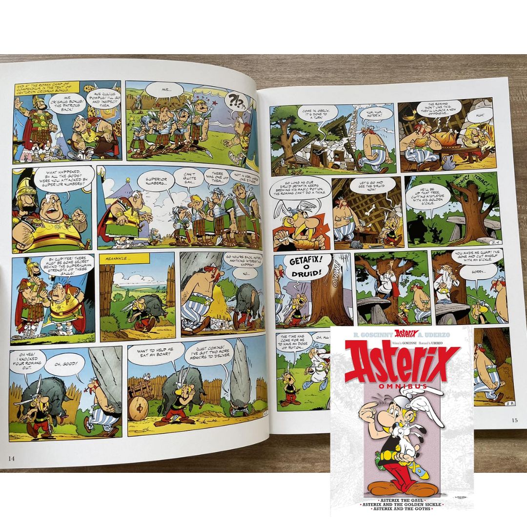 Asterix Omnibus (SINGLES) (3 stories, graphic comics, softcover)