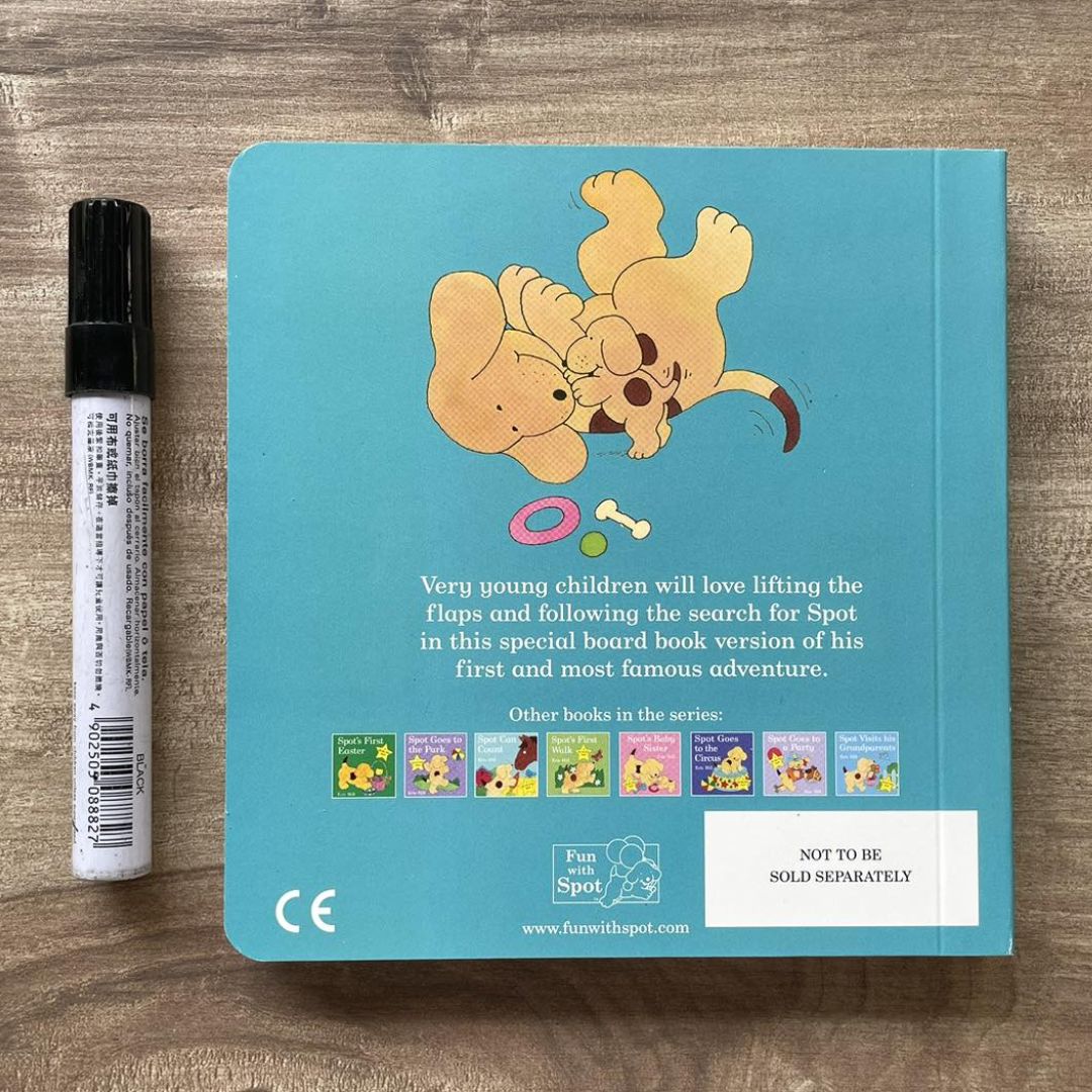 Where's Spot / Spot Loves His Mom / Spot Says Please and other stories BOARD BOOKS (SINGLES) brand new, with SLIGHT DENTS on book cover