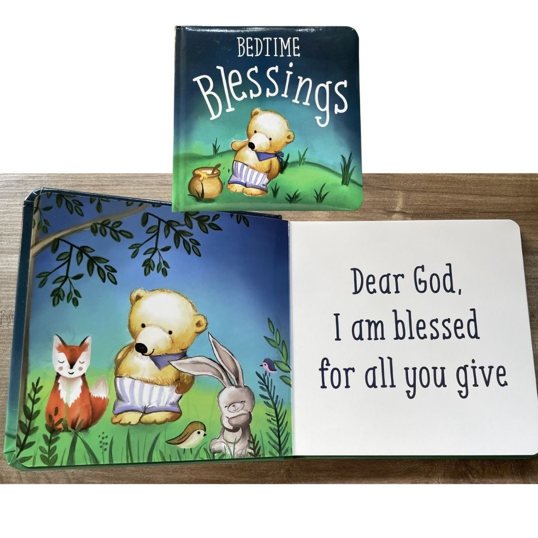 Bedtime Blessings (board book) brand new, with SLIGHT DENTS on book cover