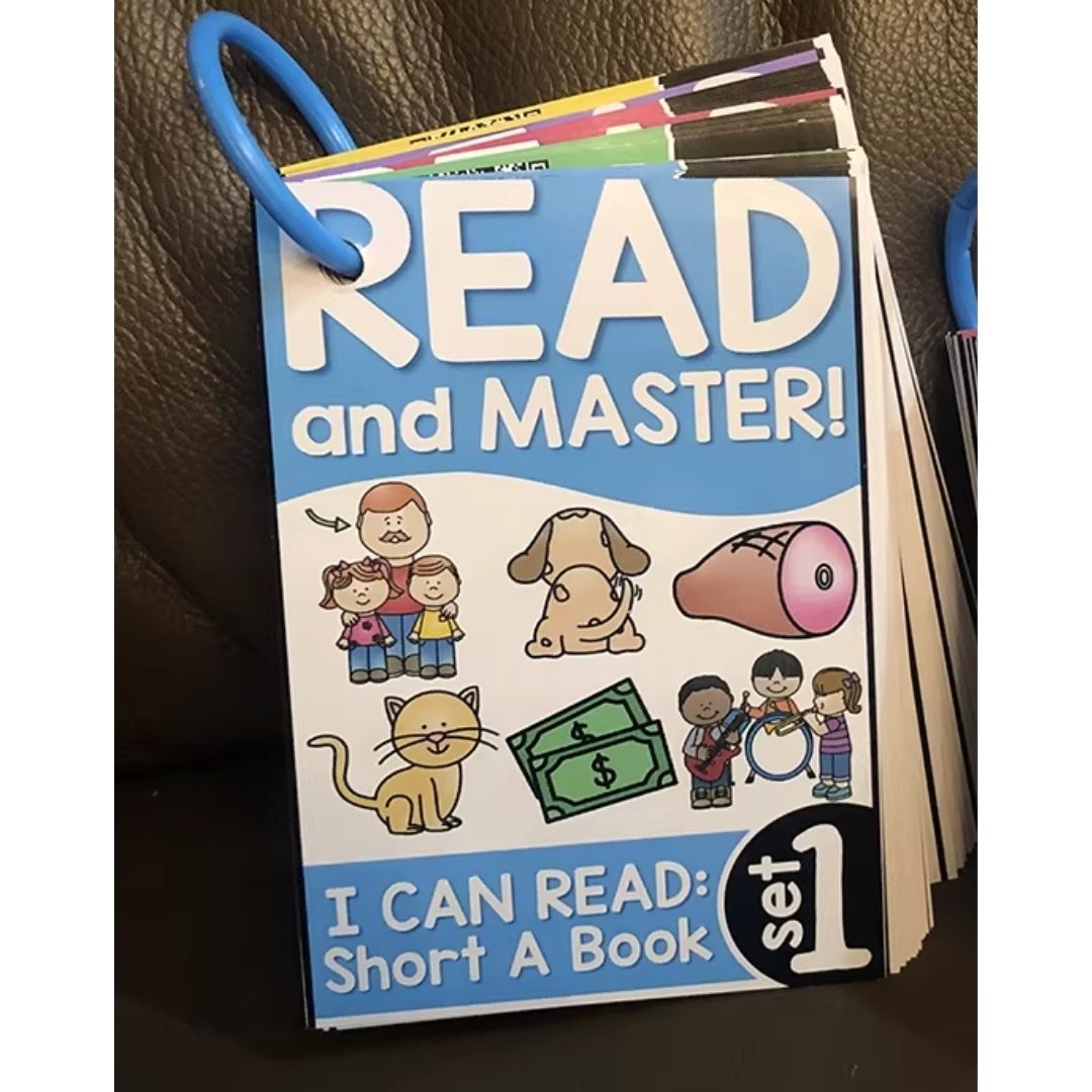 Phonics Reading Flashcards (108 Cards) Scan Audio | Early English Learning