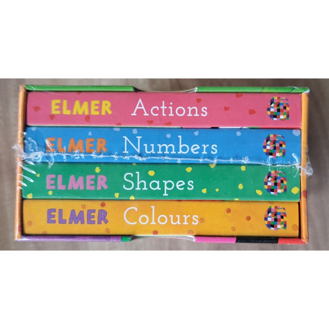 Elmer’s Little Library (mini board books)