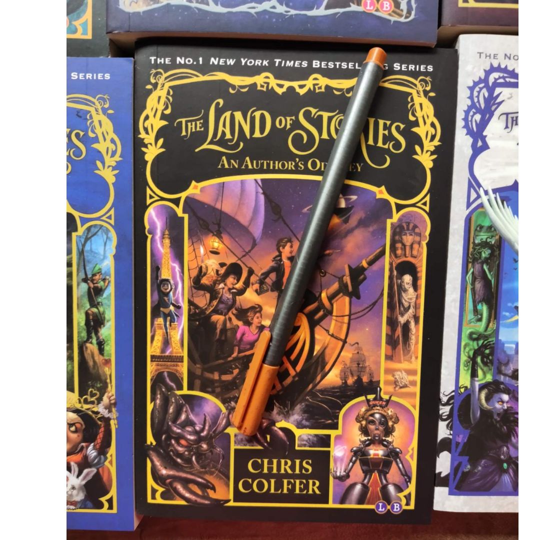 The Land of Stories 6 books (brand new softcover) - Box with slight dents