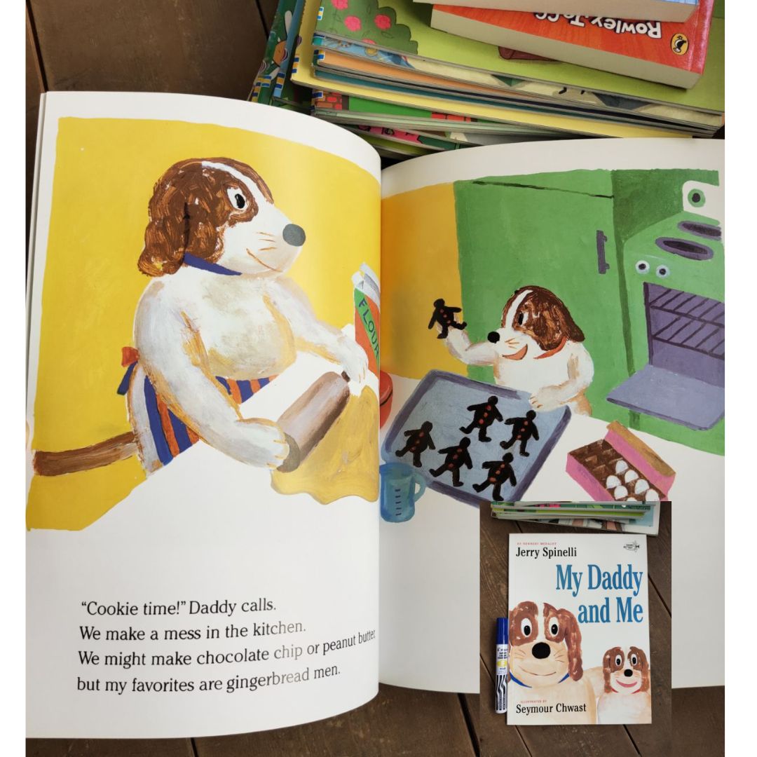 My Daddy and Me (WHITE BOOK / brand new softcover)