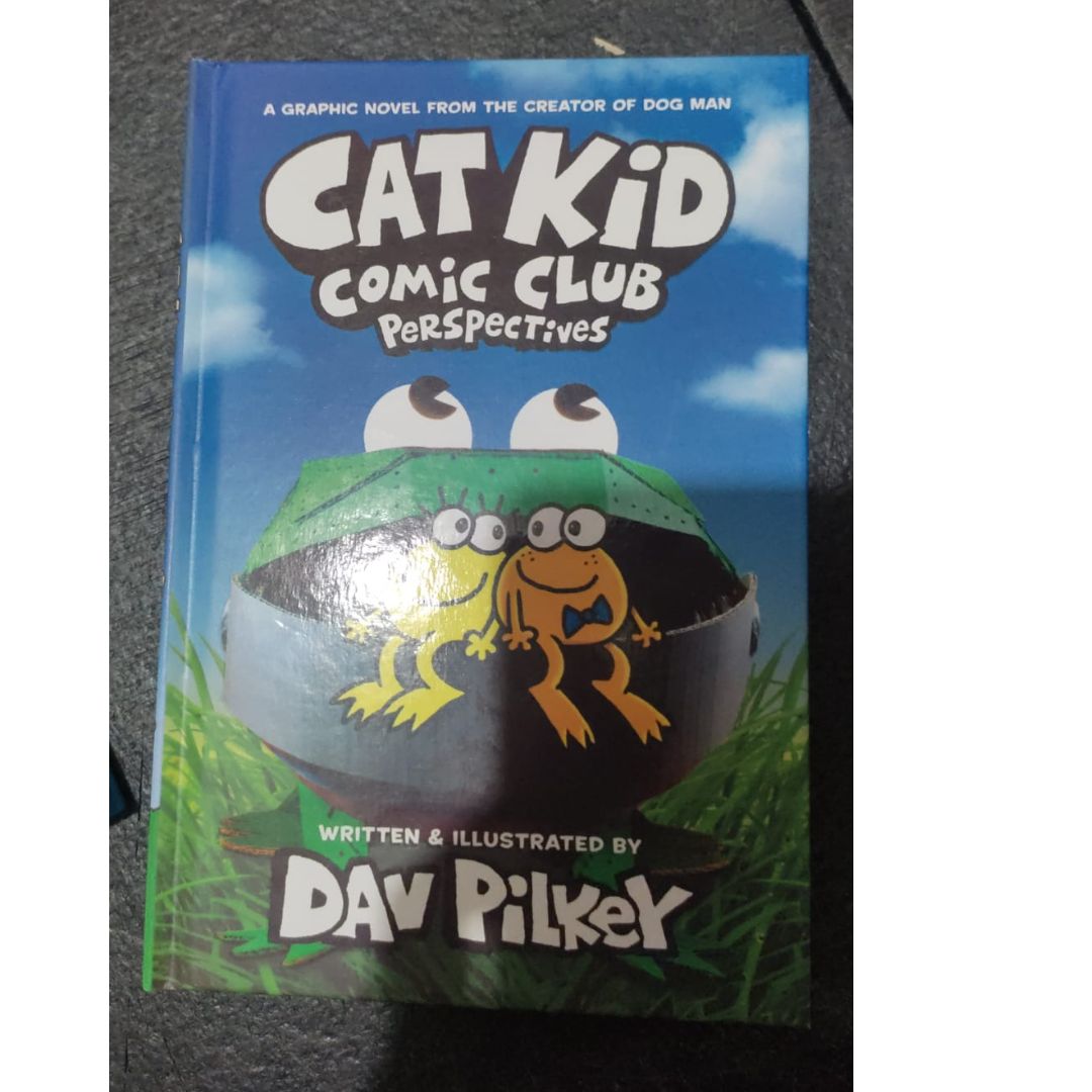 Dog Man set of 17 hardcover books, no box (slight dents and tears on book covers, book pages no damage)