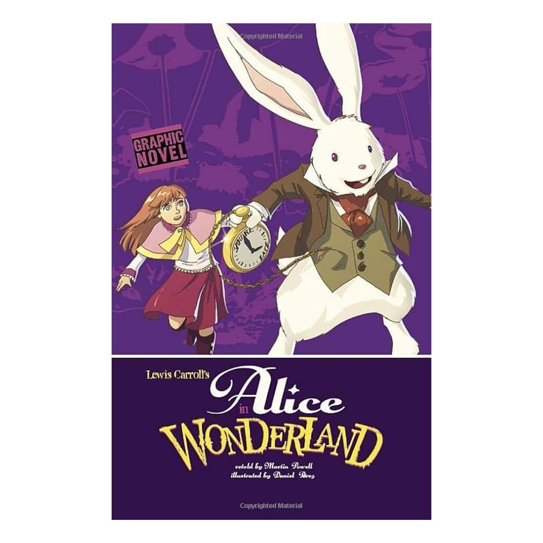 Classic Fiction Graphic Novel (SINGLES) (Alice in Wonderland / Gulliver's Travels / The Hunchback of Notre Dame / The Wizard of Oz) brand new softcover, with SLIGHT TEARS/DENTS/FOLDS on book cover