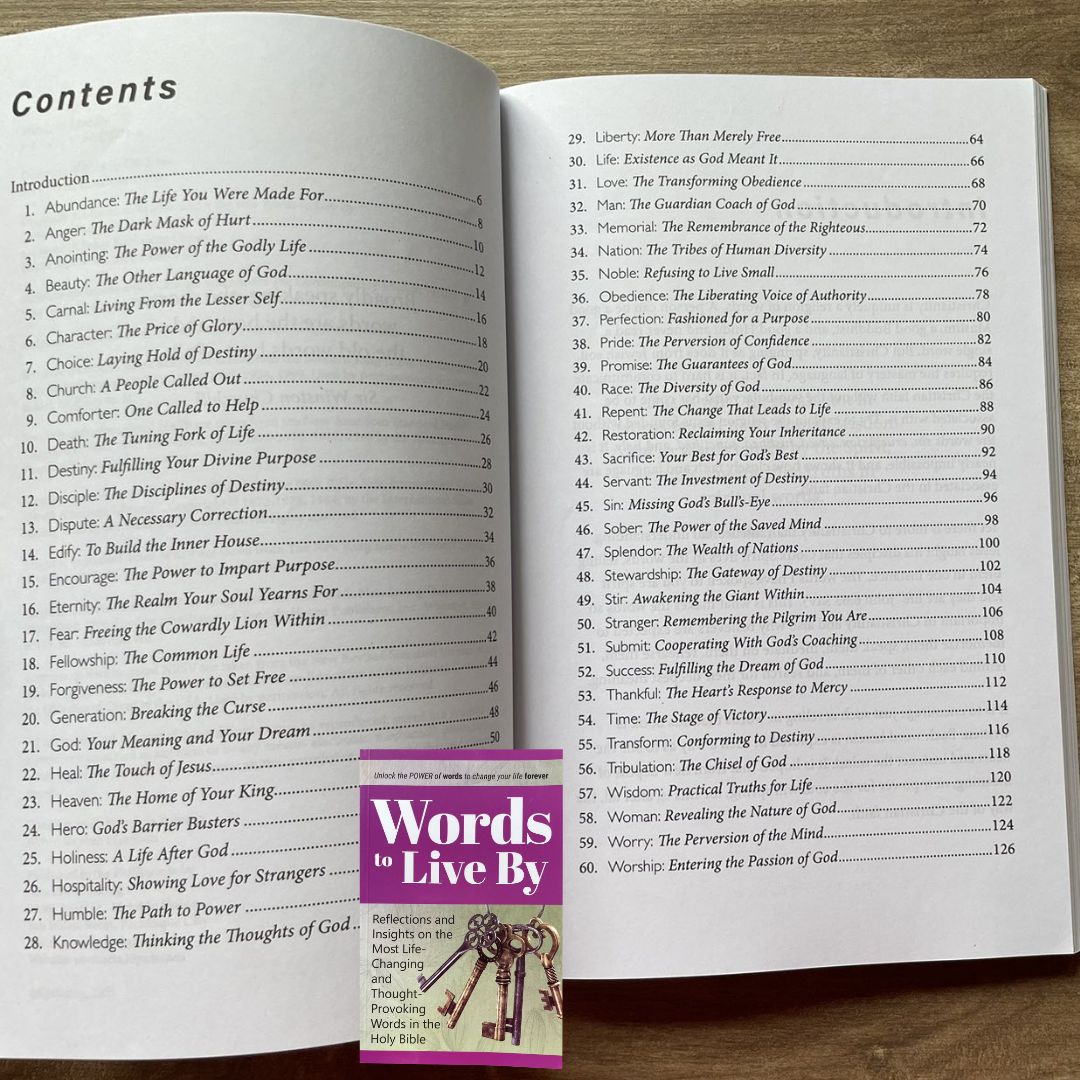 Words to Live By: Unlock The Power Of Words To Change Your Life Forever (by Winston Churchill) brand new Softcover