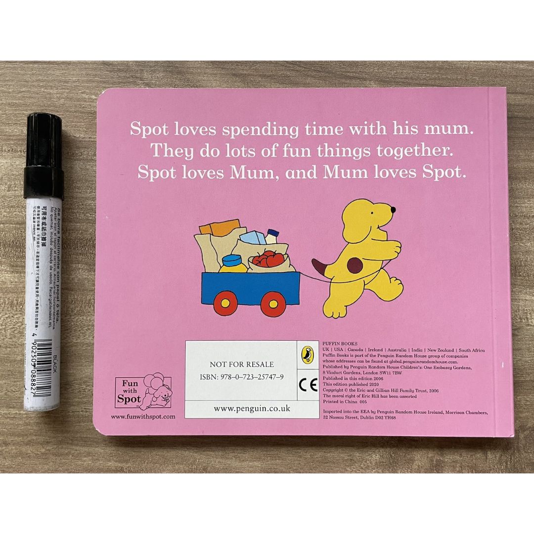 Where's Spot / Spot Loves His Mom / Spot Says Please and other stories BOARD BOOKS (SINGLES) brand new, with SLIGHT DENTS on book cover