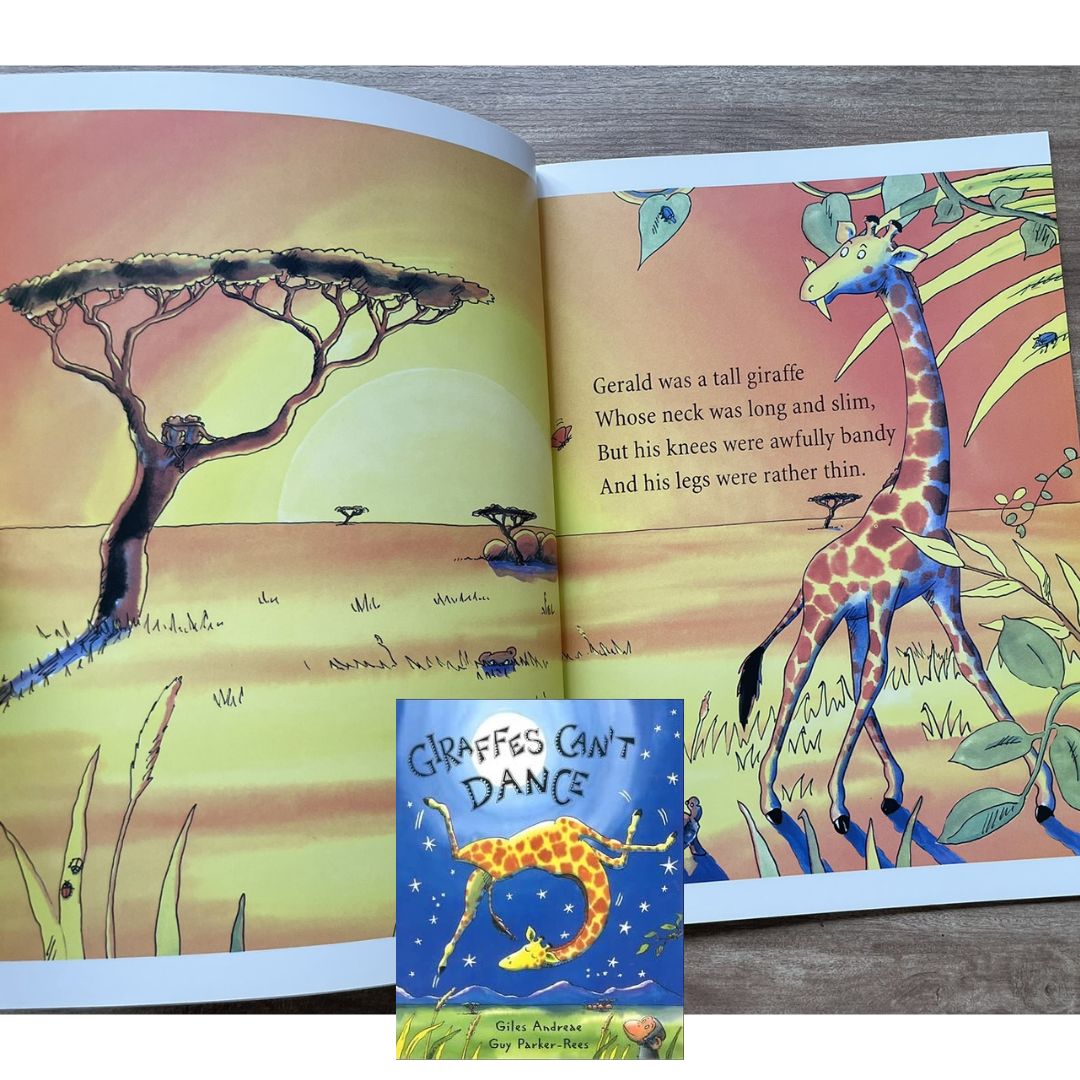 Giraffes Can’t Dance (by Giles Andreae) (softcover)