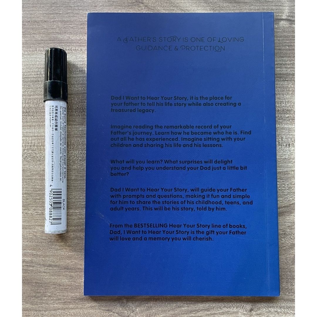I Want to Hear Your Story: Dad Mom Grandmother Grandpa Guided Journal to Share His / Her Life & Love (Hear Your Story Books) (Paperback) (With SLIGHT FOLDS on book cover)
