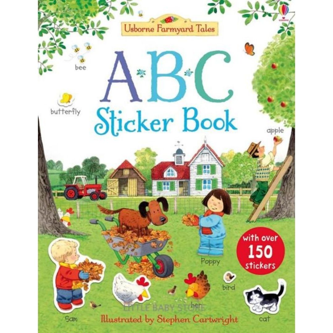 Usborne Sticker Books (SINGLES, brand new softcover, assorted stickers titles, please choose) - with SLIGHT FOLDS on some book covers