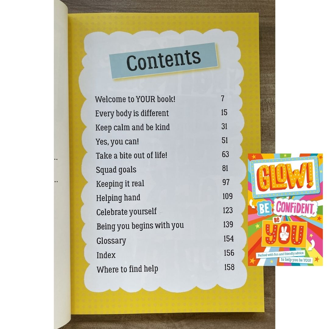 Glow! Be Confident, Be You (brand new softcover)
