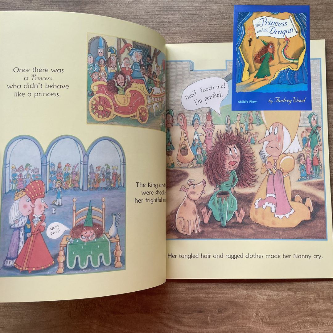 The Princess and the Dragon (Child's Play Library) (by Audrey Wood) (brand new softcover)