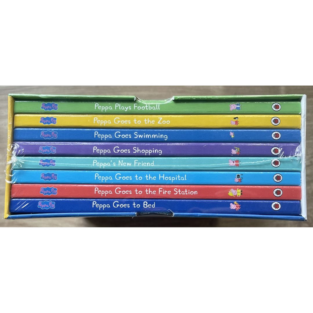 PEPPA PIG: PEPPA'S BIG BOX OF BOOKS (8 books) box set, brand new board books