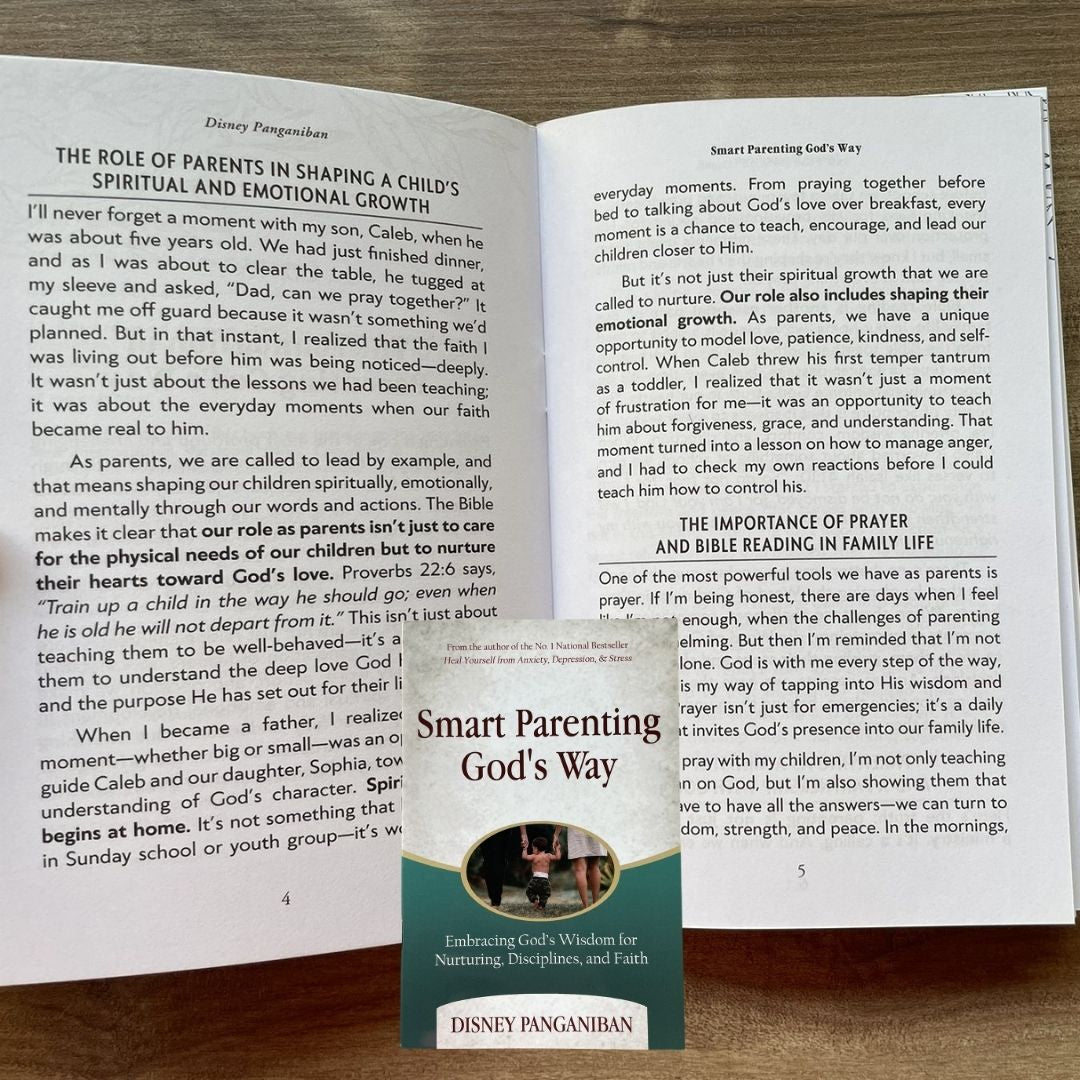 Smart Parenting God's Way: Embracing God's Wisdom for Nurturing, Disciplines, and Faith (by Disney Panganiban) brand new softcover