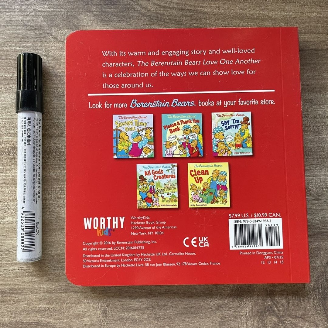 The Berenstain Bears' Please &amp; Thank You Book // Love One Another (SINGLES) brand new Board book
