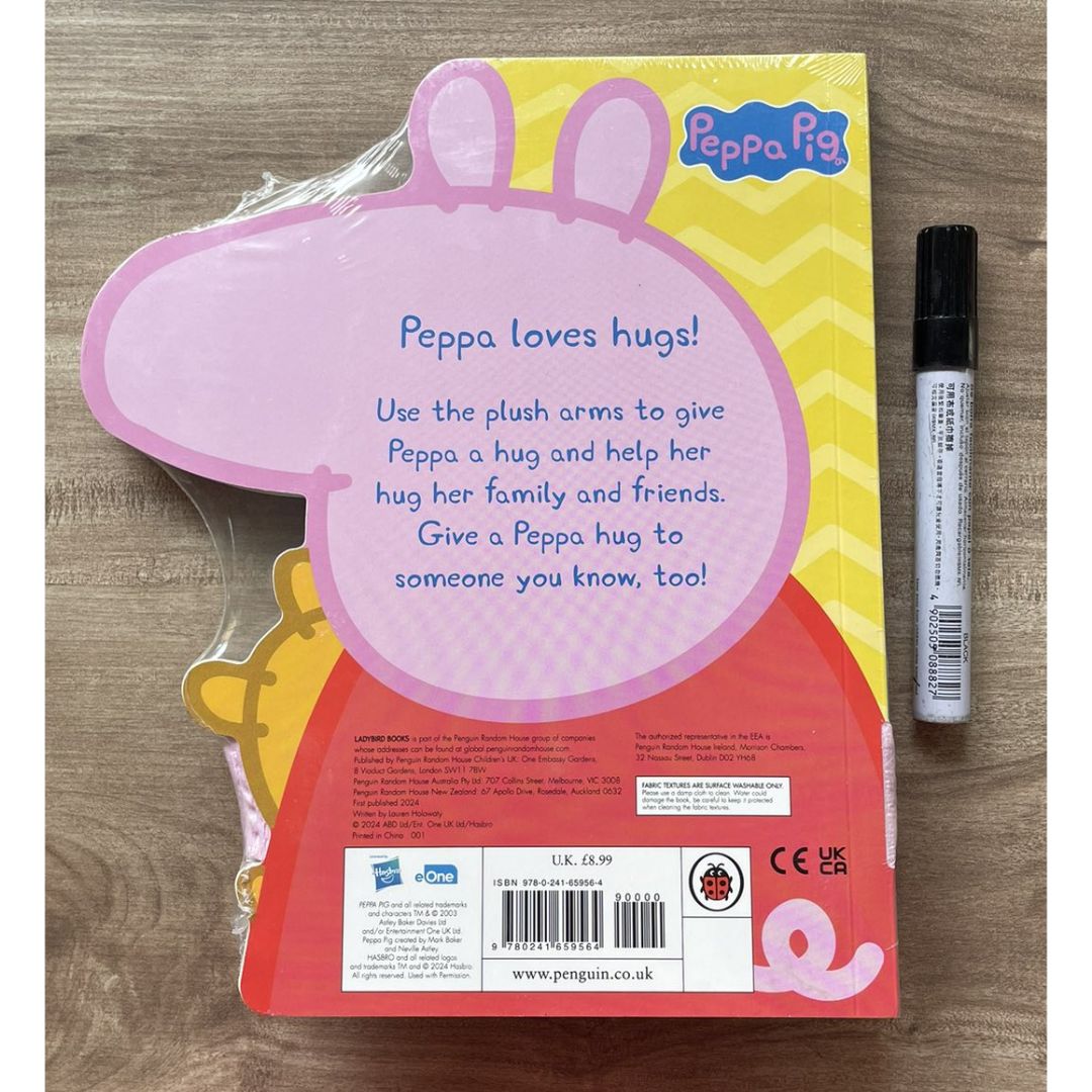 Peppa Pig: Peppa Loves Hugs (Hug Book) Board Book