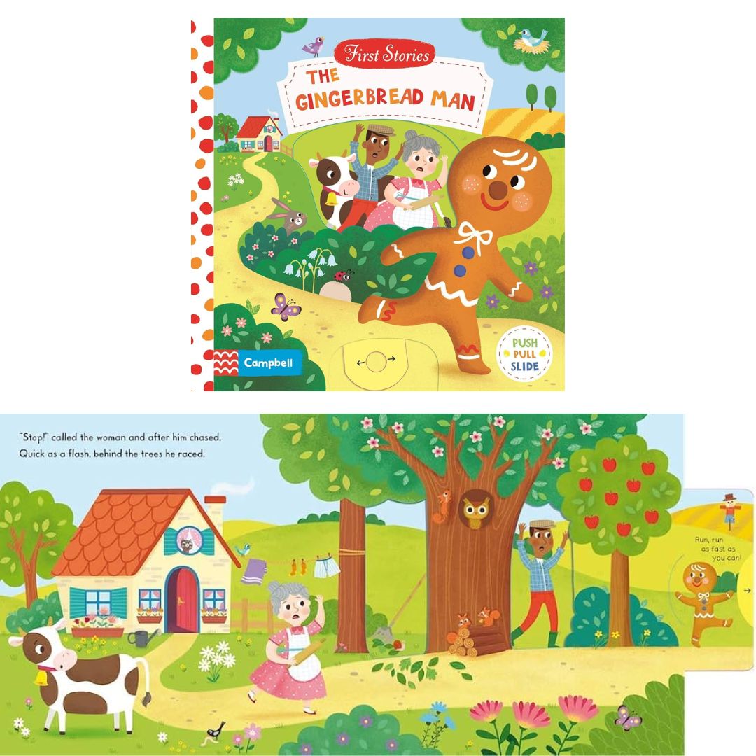 CAMPBELL First Stories Board book Fairy Tales (singles) INTERACTIVE BOARD BOOKS (Little Red Riding Hood, Rapunzel, Three Little Pigs, etc)