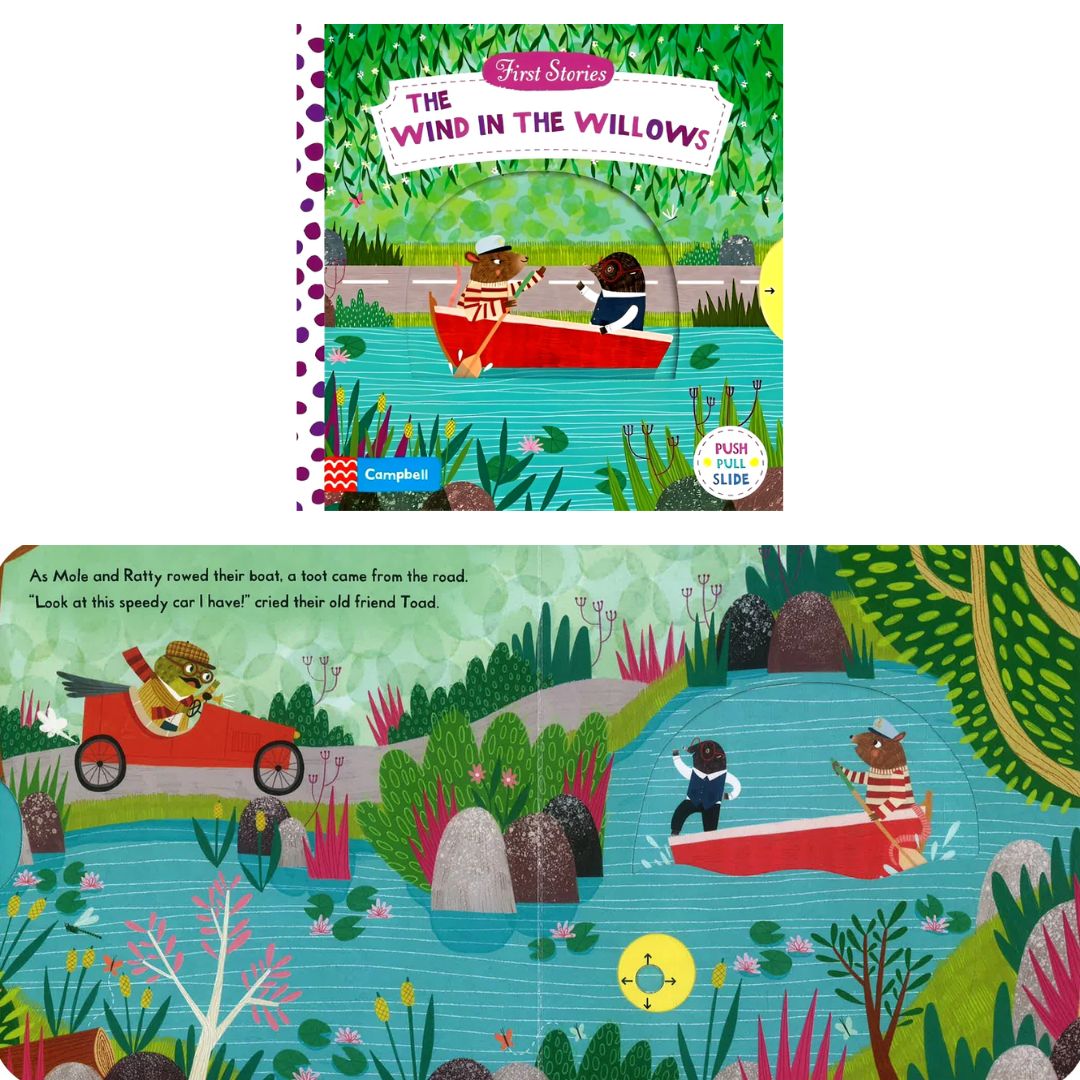 CAMPBELL First Stories Board book Fairy Tales (singles) INTERACTIVE BOARD BOOKS (Little Red Riding Hood, Rapunzel, Three Little Pigs, etc)