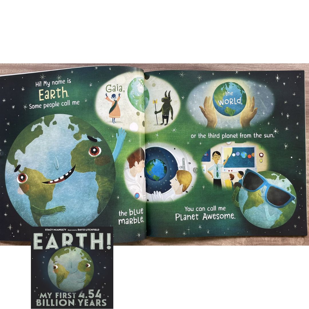 Sun / Earth / Moon / Ocean / Mars / Our Planet (OUR UNIVERSE by Stacy Mcanulty) SINGLES, brand new softcover