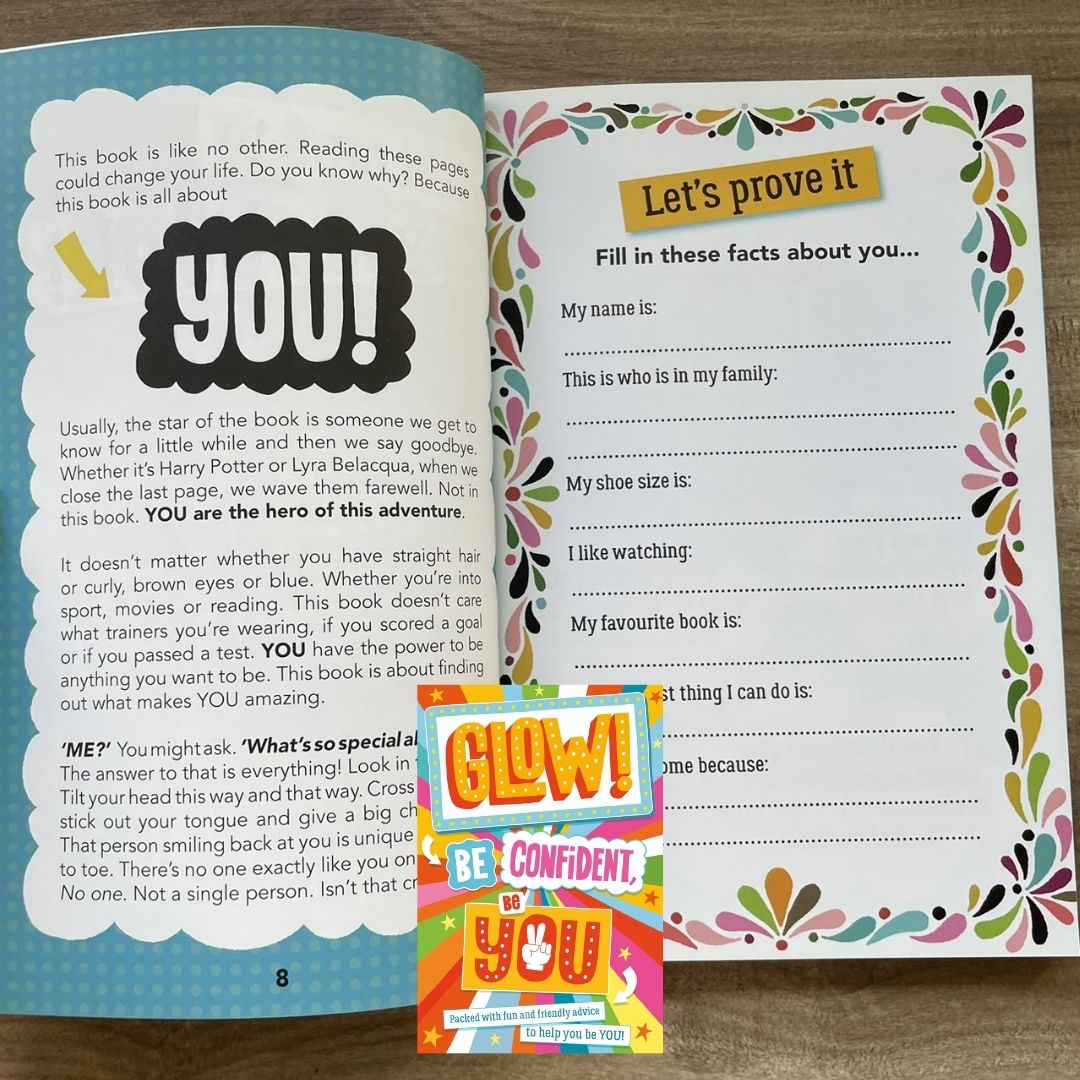 Glow! Be Confident, Be You (brand new softcover)