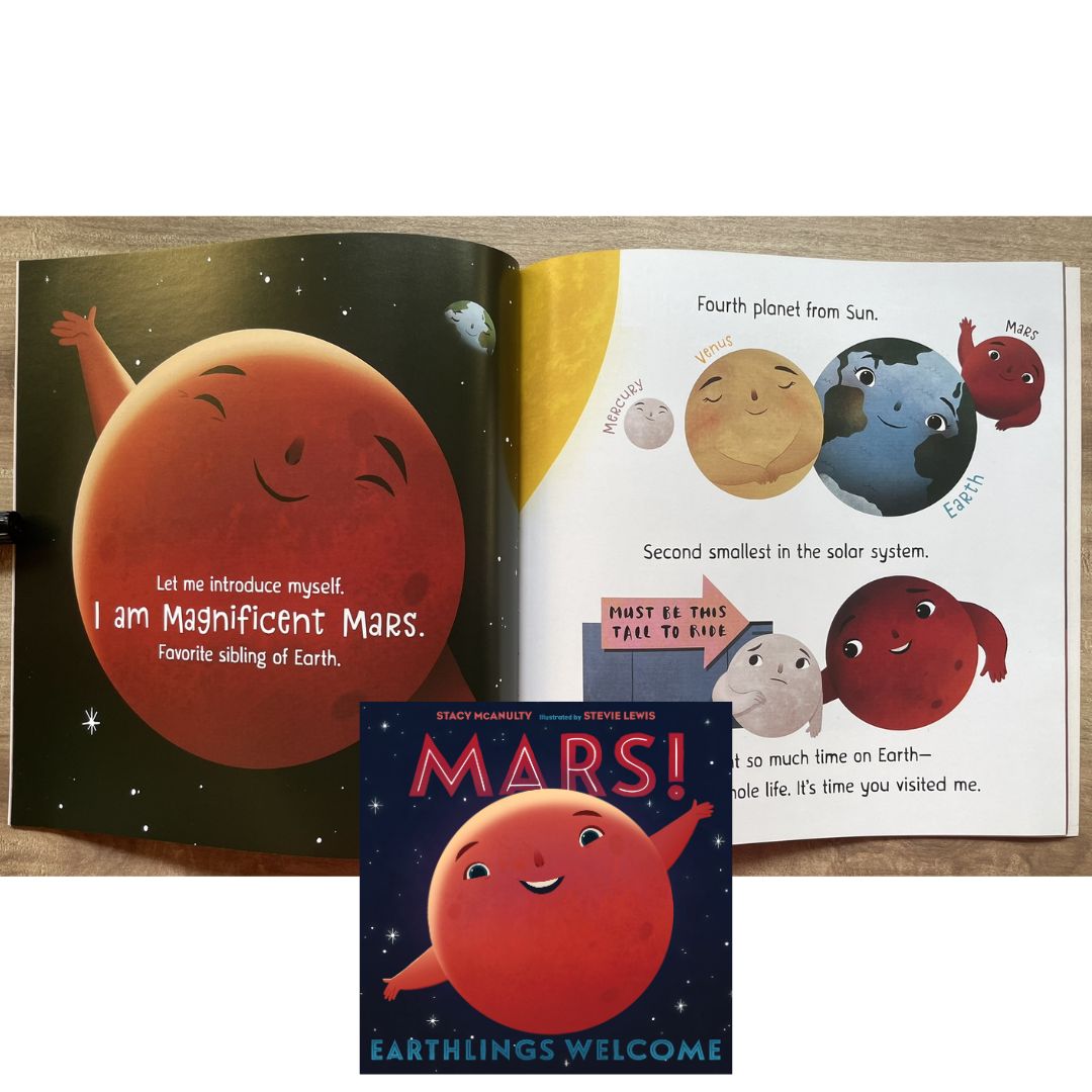 Sun / Earth / Moon / Ocean / Mars / Our Planet (OUR UNIVERSE by Stacy Mcanulty) SINGLES, brand new softcover