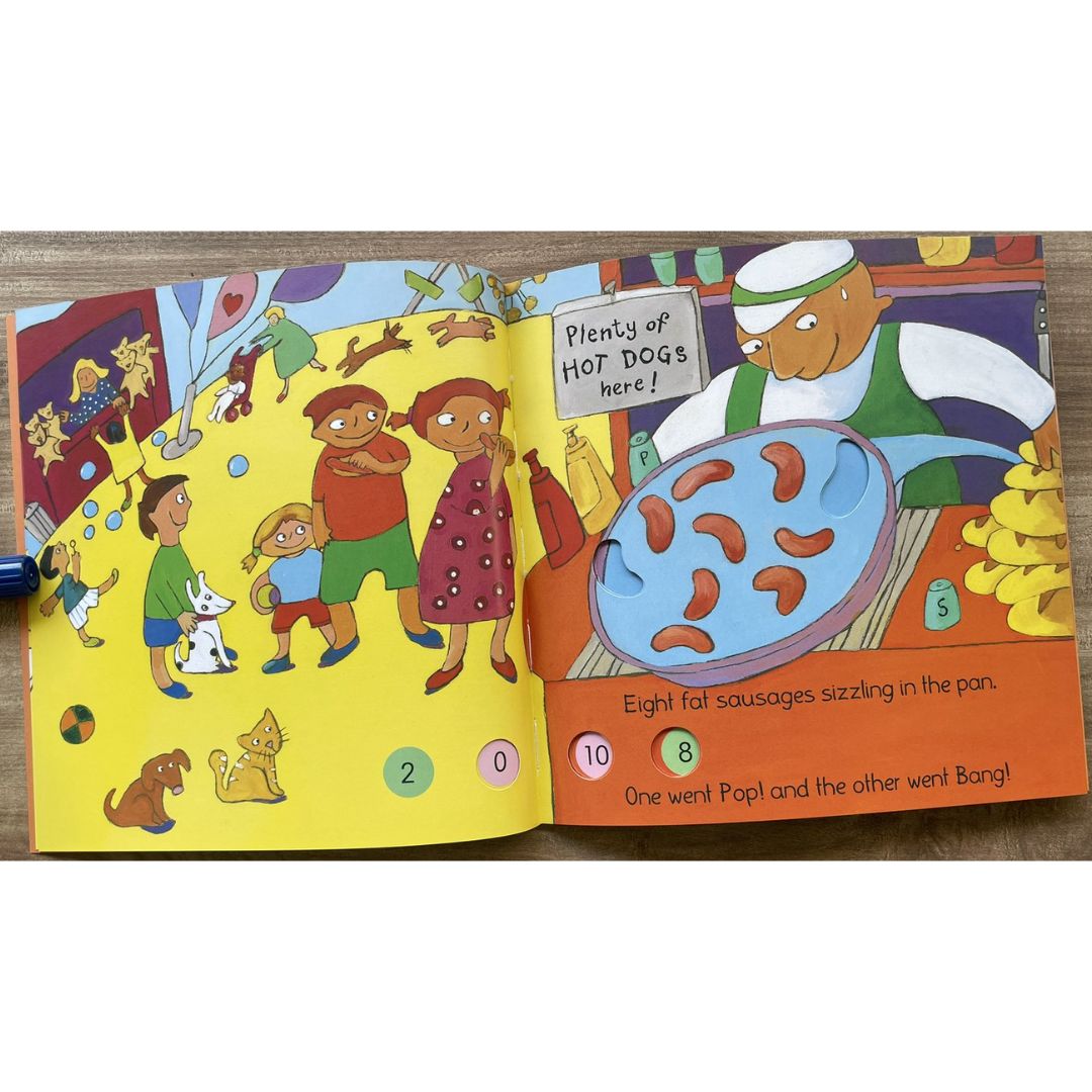 Ten Fat Sausages (Classic Books with Holes - brand new softcover)