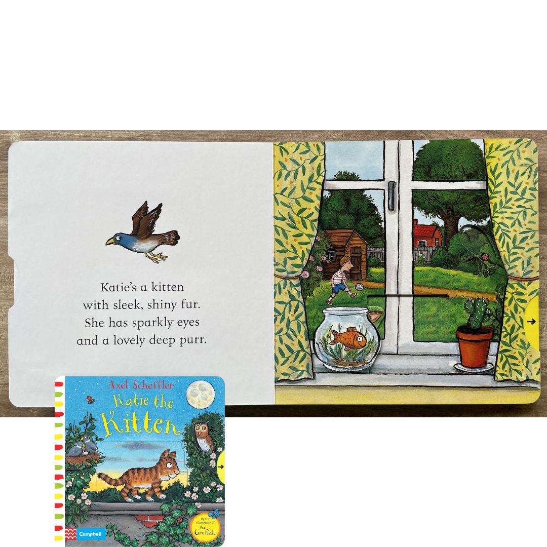 CAMPBELL Katie the Kitten: A Push, Pull, Slide Book (board book)