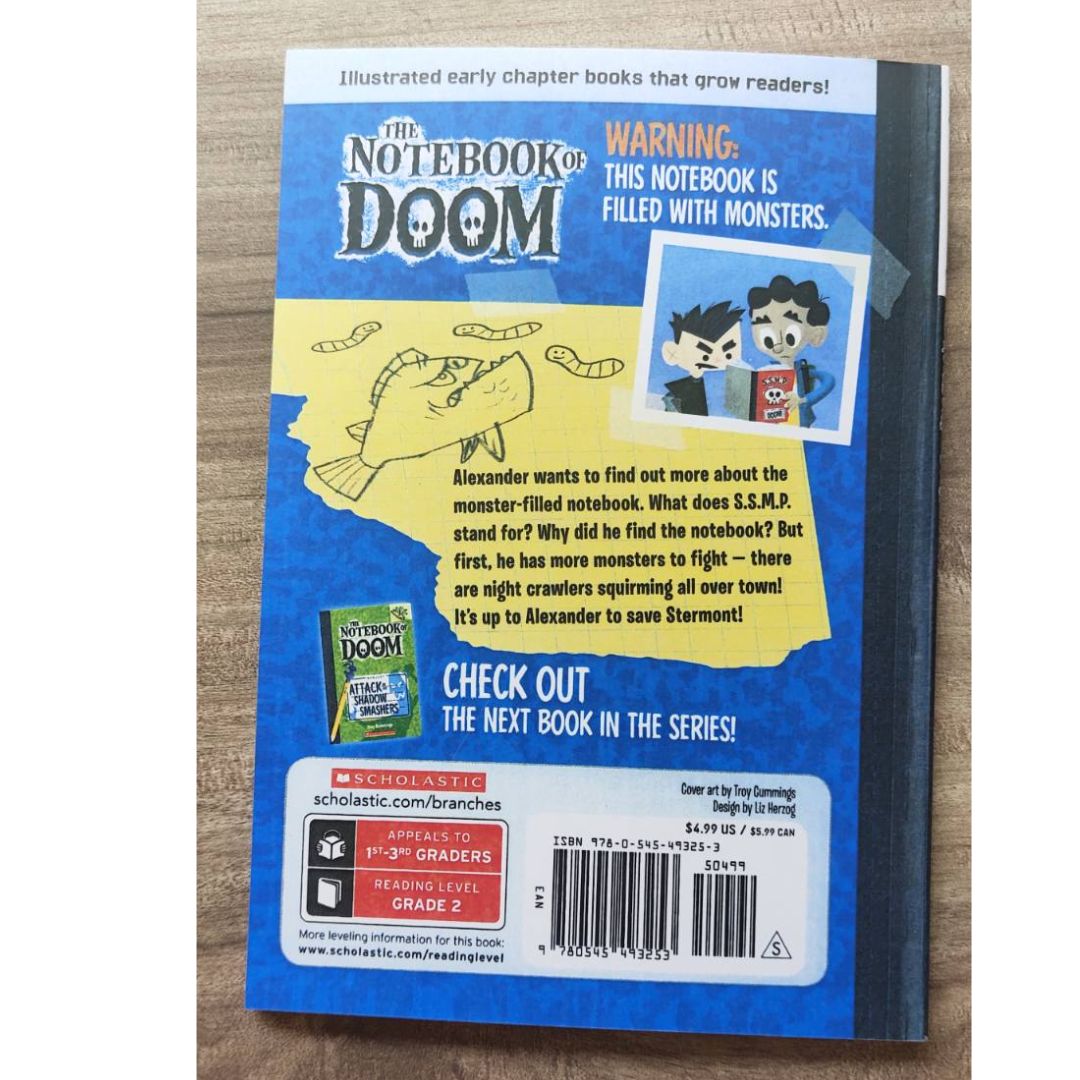 THE NOTEBOOK OF DOOM by Scholastic (14 books) brand new softcover, no box