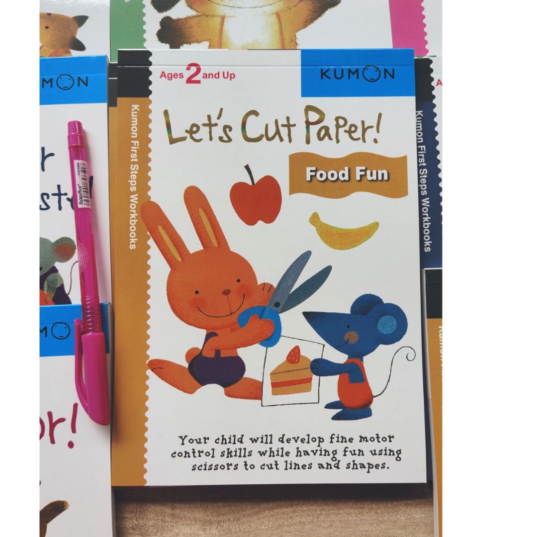 Kumon My First Steps Workbook (12 books) ages 2-5, brand new softcover, no box