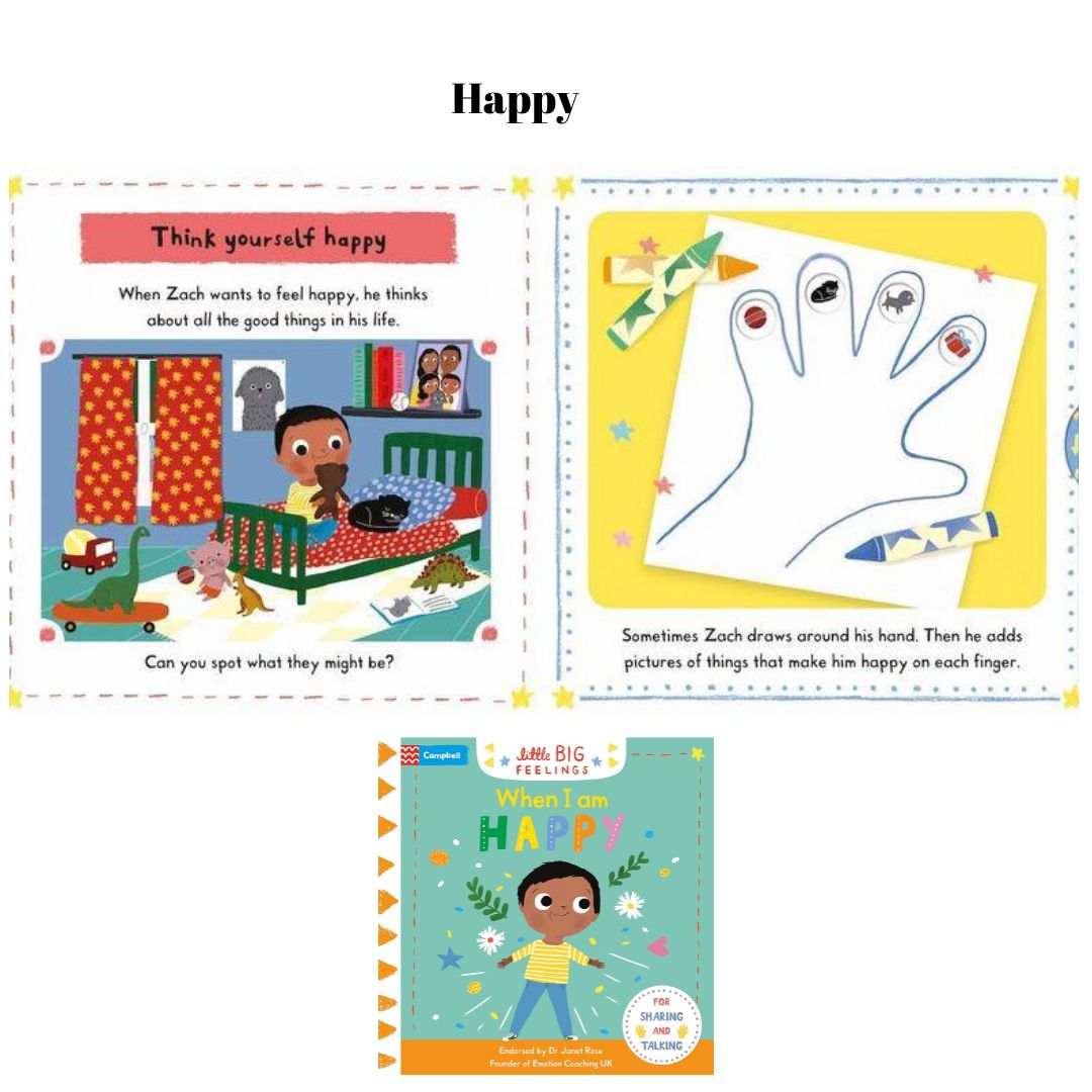 LITTLE BIG FEELINGS (retail / singles) board book - brand new, with SLIGHT DENTS on book cover (Happy / Angry / Worried / Sorry / Patient / Kind / Helpful)