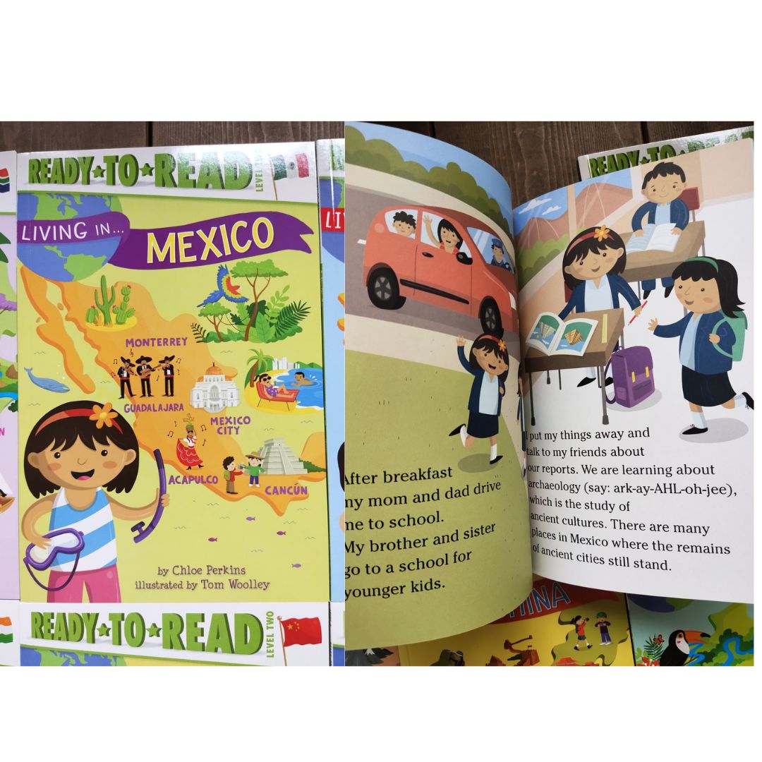 Ready to Read AROUND THE WORLD Level 2 (6 books) box set
