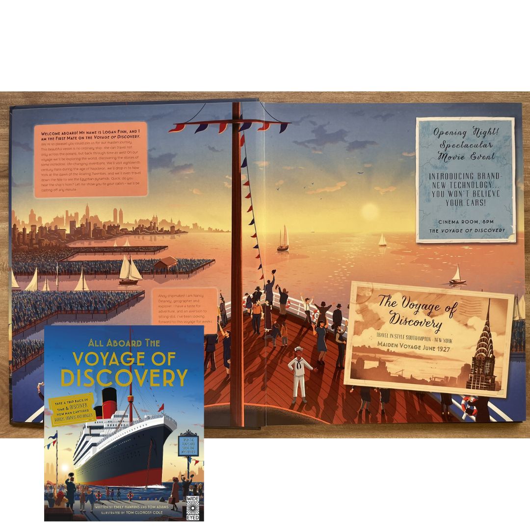 All Aboard the Voyage of Discovery (hardcover)