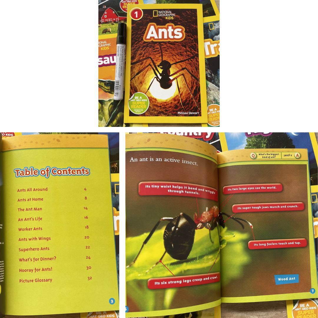Level 1: NATGEO National Geographic Books for Kids (46 books)