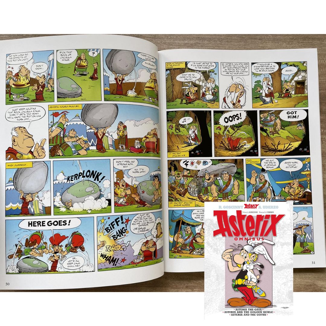 Asterix Omnibus (SINGLES) (3 stories, graphic comics, softcover)