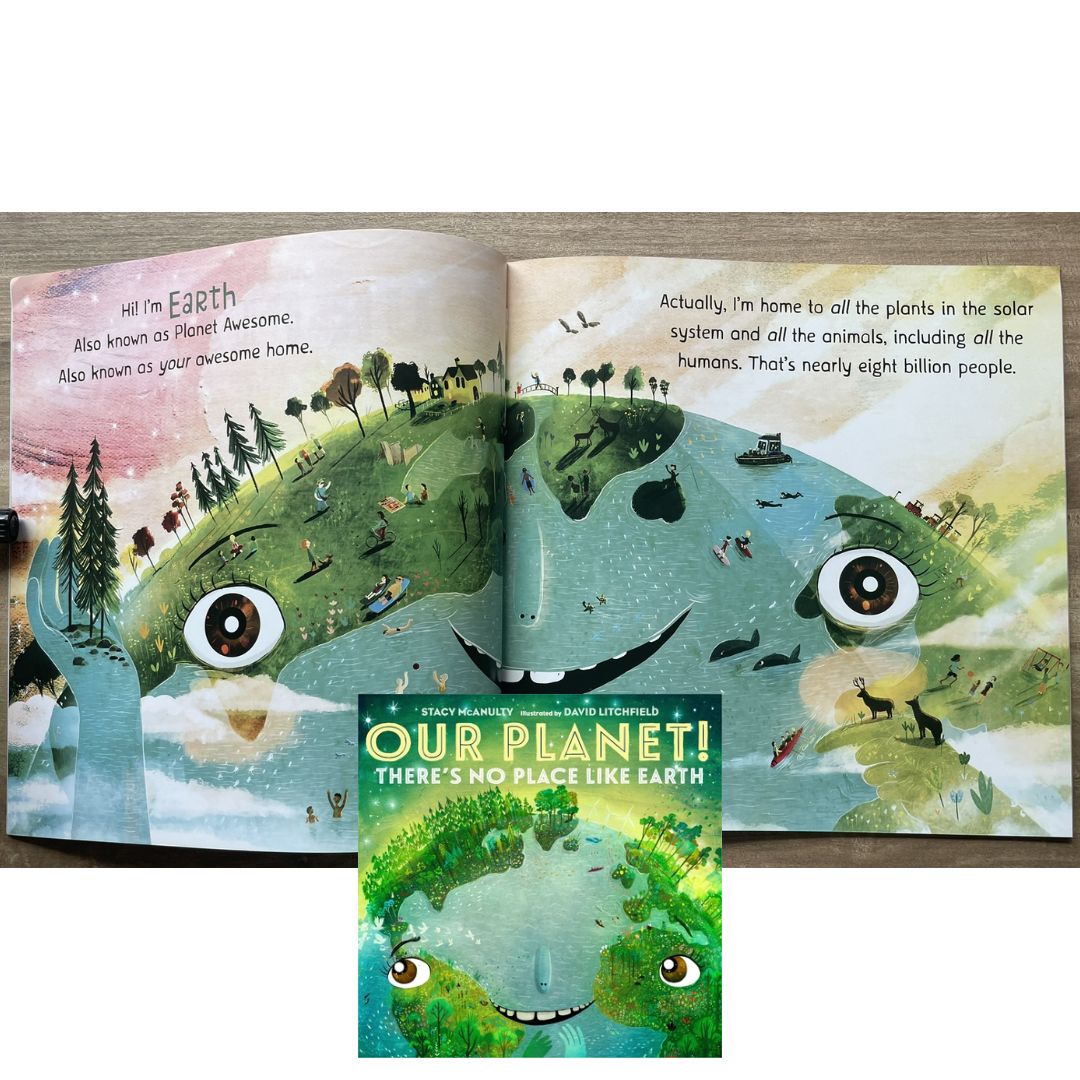 Sun / Earth / Moon / Ocean / Mars / Our Planet (OUR UNIVERSE by Stacy Mcanulty) SINGLES, brand new softcover