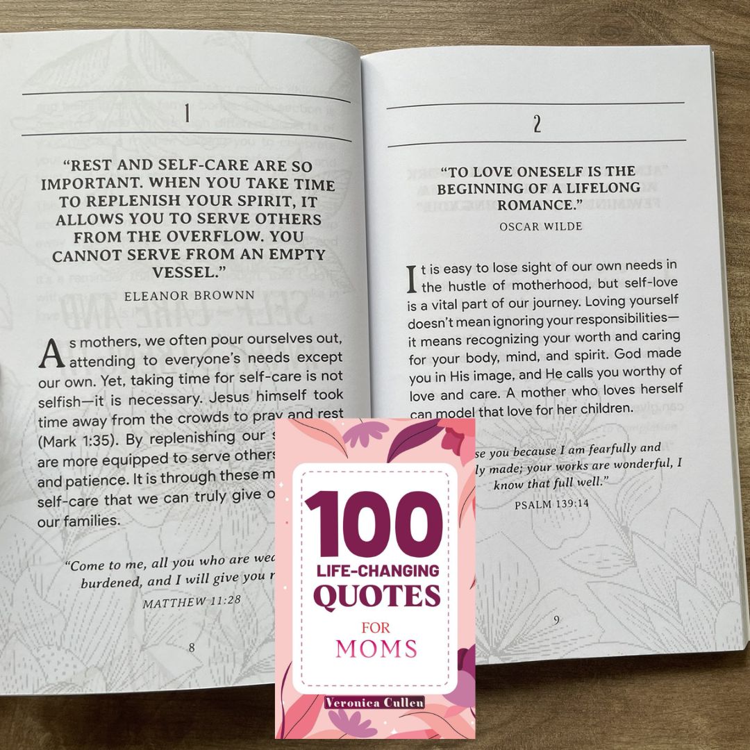 100 Life-Changing Quotes for MOMS (by Veronica Cullen) brand new softcover
