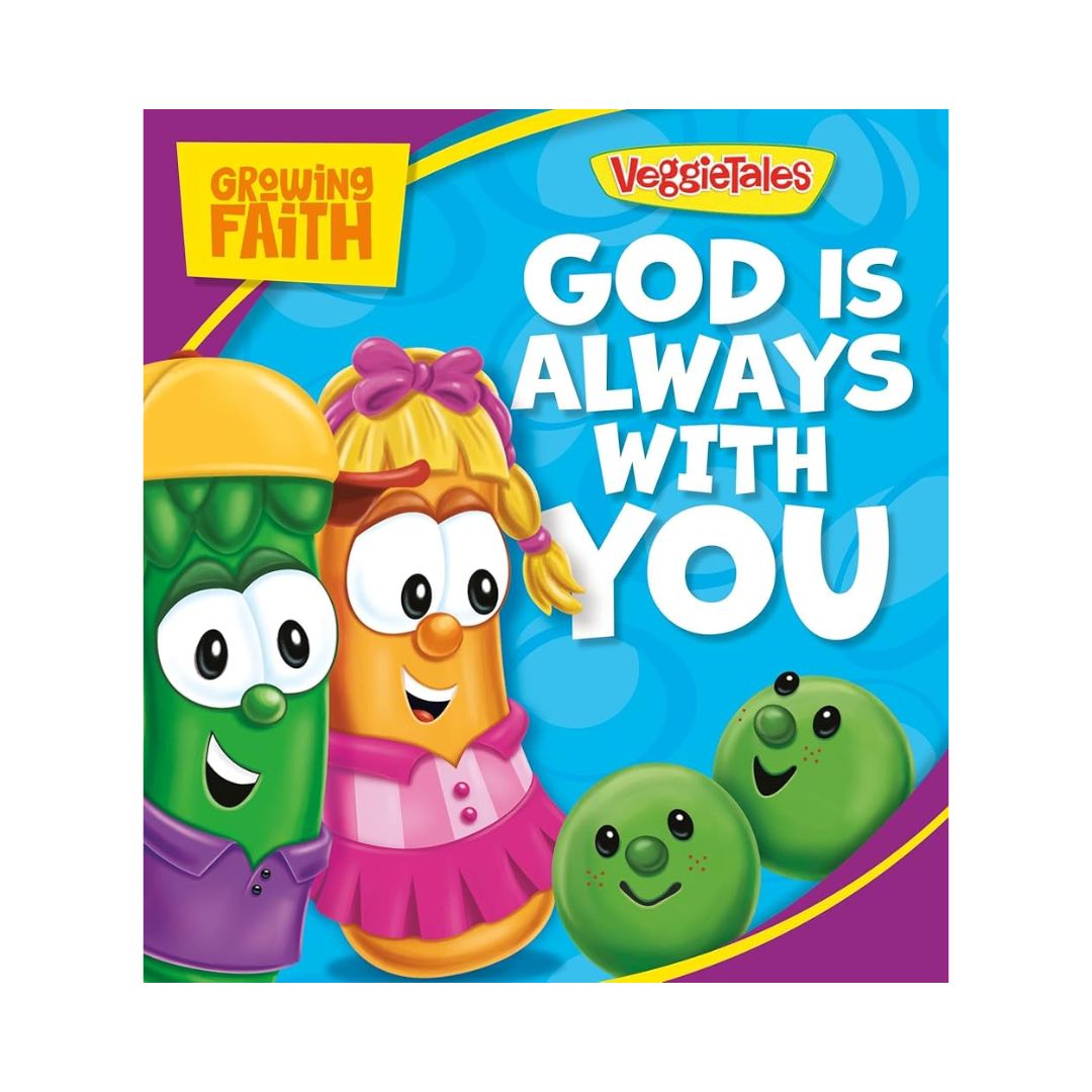 VeggieTales - Growing Faith: God Is Always with You / Silly Little Thing Called Love (SINGLES, brand new Board Book)