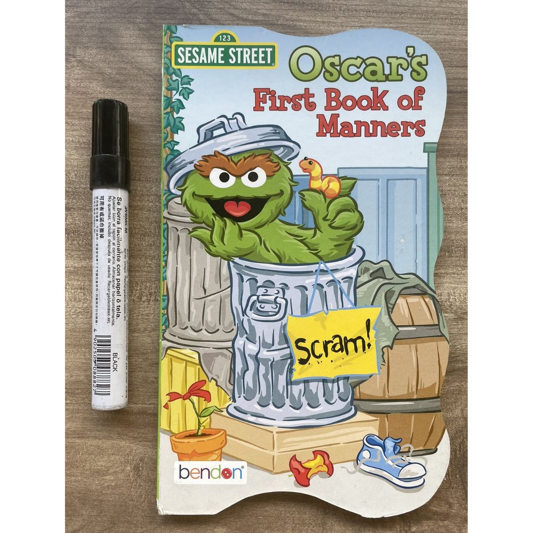 Sesame Street / Sesame Beginnings (SINGLES) brand new Board Book, with SLIGHT DENTS on book cover