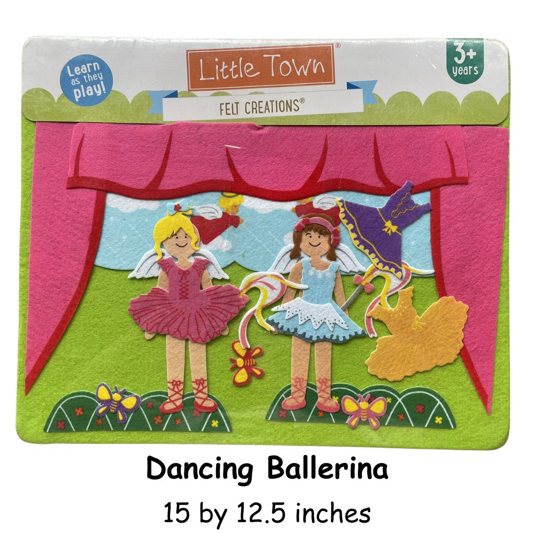 Felt Creations Story Board (SINGLES) (Aquatic Diving / Cars / American Travel / Dancing Ballerina)