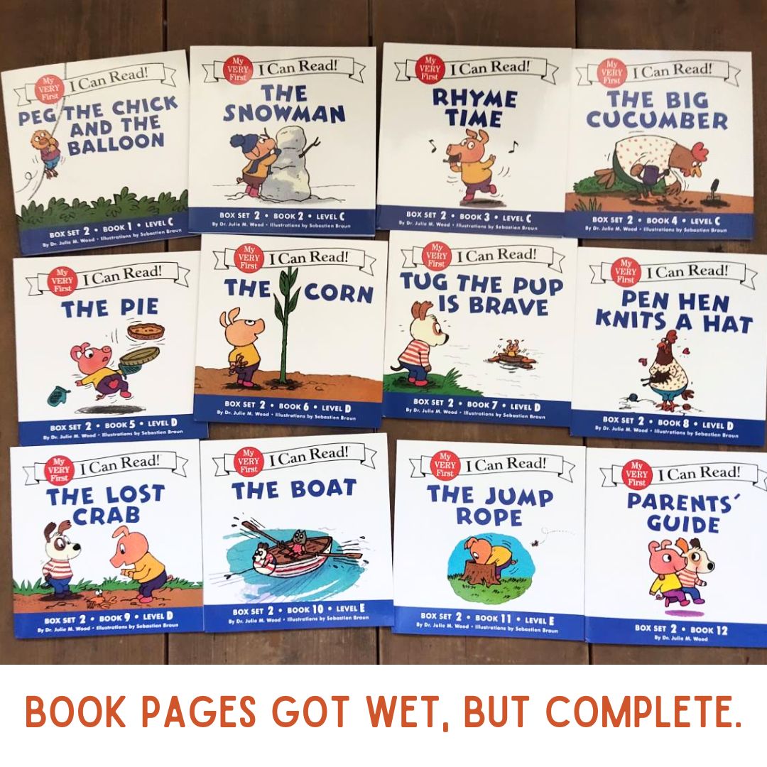 My Very First I Can Read Phonics MINI THIN BOOKS Set (Biscuit // Fancy Nancy // Little Critter // Red // Blue // Green) brand new paperbacks / softcovers