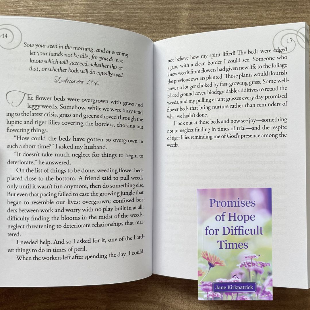 Promises of Hope for Difficult Times (by Jane Kirkpatrick) (brand new softcover)